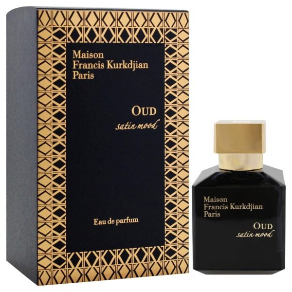 Maison Francis Kurkdjian Oud Satin Mood Eau De Parfum Spray, Vanilla Scented Amber Accord, 2.4 Fl Oz - Image 6
