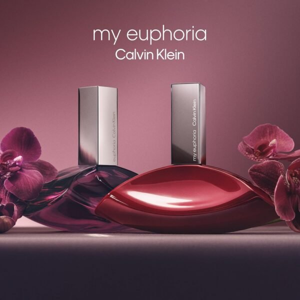 Calvin Klein Euphoria Eau de Parfum – Chypre Women's Perfume – With Notes of Pomegranate, Black Orchid, Lotus Blossom & Mahogany Wood – Long Lasting Fragrance - Image 8