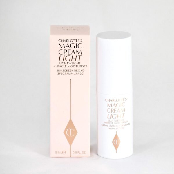 Charlotte Tilbury Magic Cream Light - Lightweight Miracle Moisturizer Sunscreen Broad Spectrum SPF 20 0.5 oz - Image 3