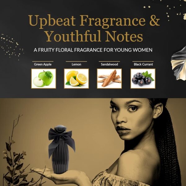Womens Perfume - INSPIRED by CRE'. AVEN'. FOR HER Perfume for Women - Fruity, Fresh, Floral, Woody - Green Apple, Bergamot, Patchouli, Sandalwood - (3.4 fl oz / 100 ml) - Image 5