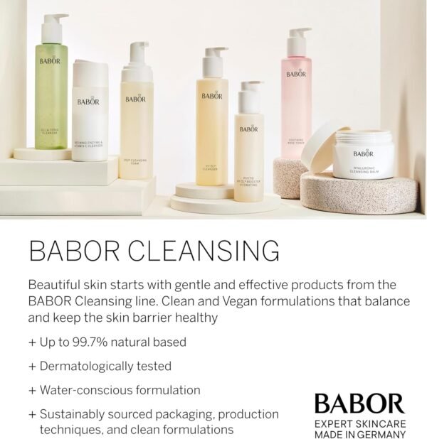 BABOR Soothing Rose Toner, Hydrating Rose Water Essence, Alcohol-Free Toner, Calms & Soothes Sensitive Skin, Deep Hydration & Moisture for Radiant Complexion, 6.7 oz - Image 4