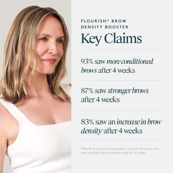 Virtue Flourish Brow Density Booster Treatment with Keratin for Thicker Eyebrows - Image 6