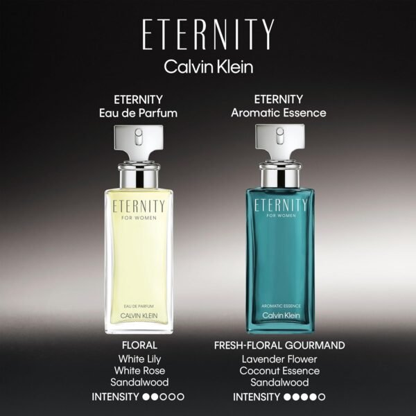 Calvin Klein Eternity Eau de Parfum – Floral Women's Perfume – With Notes of Bergamot, White Lily, White Rose, Sandalwood & Amber – Long Lasting Fragrance - Image 6