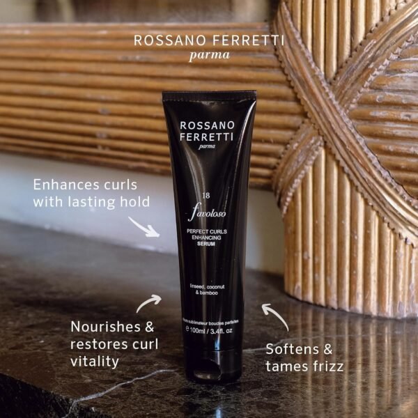 Favoloso Perfect Curls Enhancing Serum | Touchably Soft Curl Definition, Hydration, Shine | Silicone Free, Luxury, Vegan | 3.4 Fl Oz - Image 3