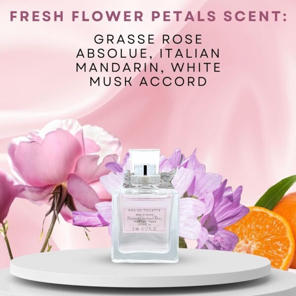 Dior Miss Blooming Bouquet Perfume Women Mini EDT Splash 0.17 Ounce - Image 4