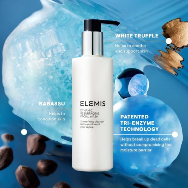 ELEMIS Dynamic Resurfacing Facial Wash, Anti-Aging Exfoliating Face Wash and Enzyme Gel Cleanser for All Skin Types - Image 8