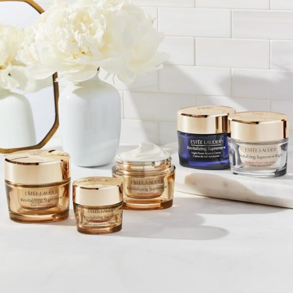 Estée Lauder Revitalizing Supreme+ Bright Radiance Power Soft Cream Moisturizer with Vitamin C | For Dullness, 1.7 Ounce - Image 8