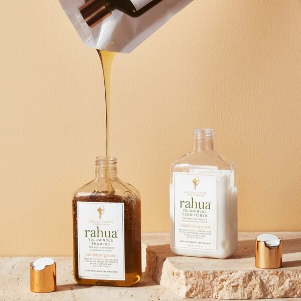 Rahua Voluminous Hair Conditioner, 9.5 Fl Oz, Natural, Plant Based Derived Ingredients, Lavender & Eucalyptus Scent, Moisturizing Hair Care for Volume, Weightless Formula for Silky Shiny Hair - Image 4