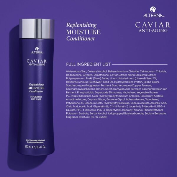 CAVIAR Anti-Aging Replenishing Moisture Conditioner | For Dry, Brittle Hair | Protects, Restores & Hydrates | Sulfate Free - Image 7