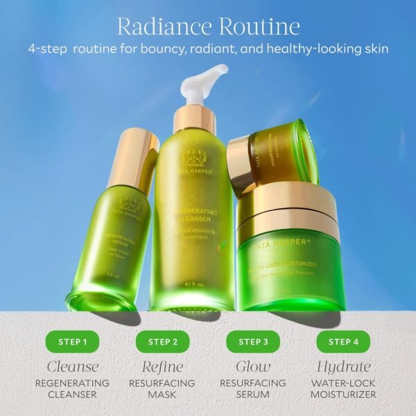 Tata Harper Resurfacing Mask, Instant Glow Face Mask, Gentle Exfoliating Face Mask, Enzyme Mask, Natural Skincare, 30ml - Image 8