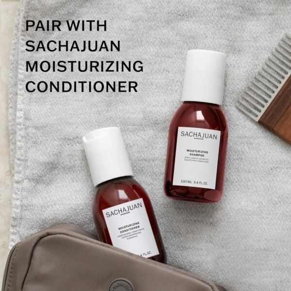 SACHAJUAN Moisturizing Shampoo, for Damaged, Dry, Bleached or Colored Hair, Moisture-Rich with Argan Oil - Image 5