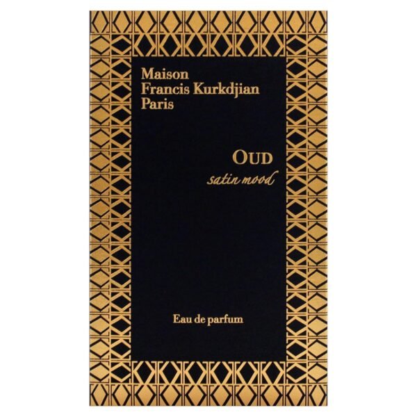 Maison Francis Kurkdjian Oud Satin Mood Eau De Parfum Spray, Vanilla Scented Amber Accord, 2.4 Fl Oz - Image 8