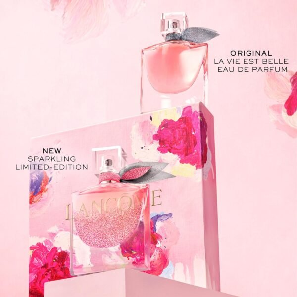 Lancôme La Vie Est Belle Eau de Parfum Collector's Edition - Long Lasting Fragrance with Notes of Iris, Earthy Patchouli, Warm Vanilla & Spun Sugar - Floral & Sweet Women's Perfume, 1.7 Fl Oz - Image 4