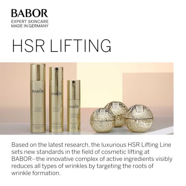 BABOR HSR Lifting Anti Wrinkle Serum | Moisturizing Serum Instantly and Visibly Tightens and Lifts | Slows Formation of New Wrinkles | Clean and Vegan - Image 6
