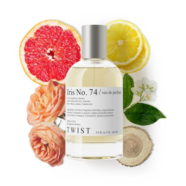 Twist - Iris No. 74 - Eau De Parfum Inspired by Chan. Chance Eau Tendre, Long-Lasting Perfume For Women, Paraben Free, Vegan, Clean Ingredients, Fragrance - Spray 100 ml | 3.4 fl. oz. - Image 2