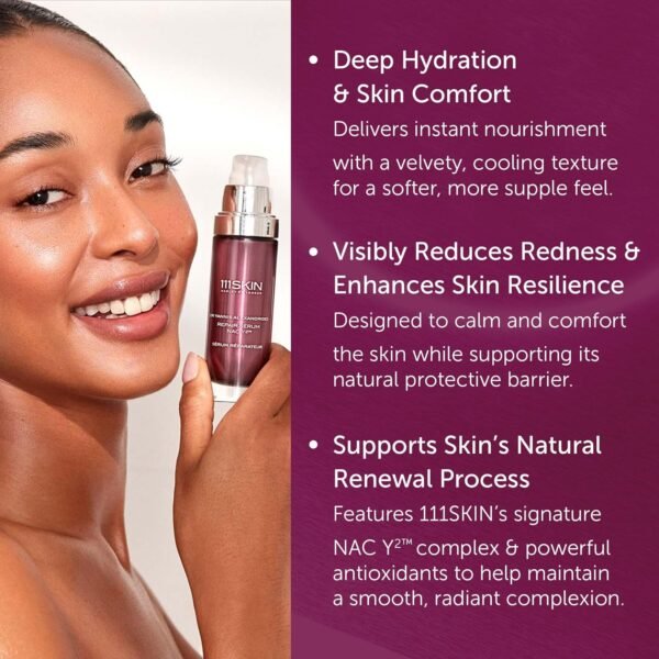 111SKIN Repair Serum NAC Y2, Face Serum to Reduce Redness & Fight Free Radicals, Helps Diminish Appearance of Fine Lines & Wrinkles, Reinforces Skin Barrier, Anti-Aging Facial Serum, 1 Fl. Oz. - Image 4