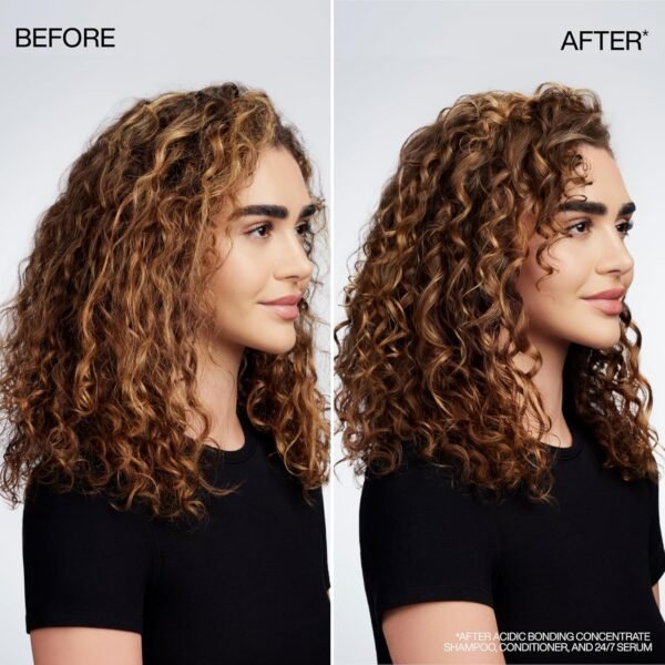 Redken Acidic Bonding Concentrate 24/7 Night & Day Serum For Damaged Hair - Nourishes & Restores, Overnight Repair & Protection - Image 3