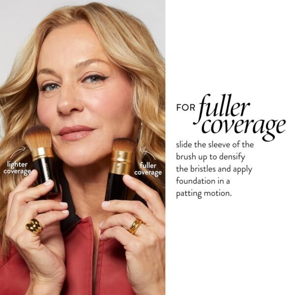 LAURA GELLER NEW YORK Award-Winning Baked Balance-n-Brighten Color Correcting Powder Foundation - Light - Buildable Light to Medium Coverage - Demi-Matte Natural Finish - Image 8