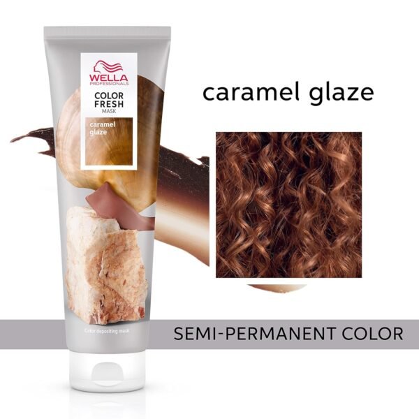 Wella Professionals Color Fresh Mask, Natural Shade, Damage Free, Color-Depositing Hair Mask With Avocado Oil, Silicone Free, 5 oz. - Image 3