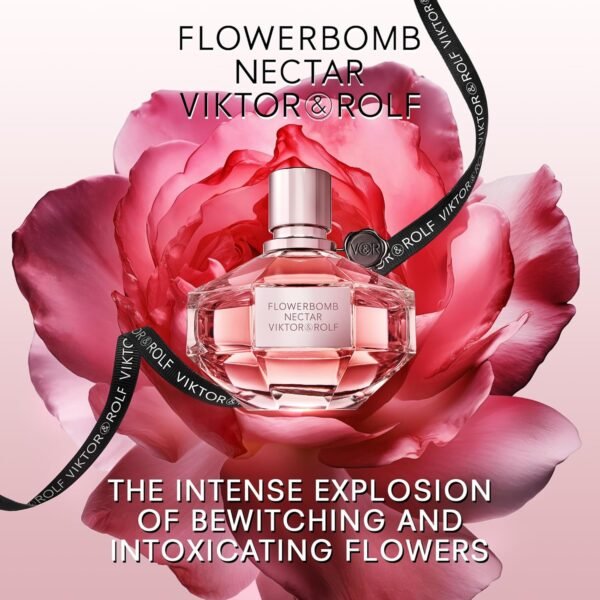Viktor&Rolf - Flowerbomb Nectar Eau de Parfum - Women's Perfume - Floral, Spicy & Warm - With Notes of Gunpowder & Vanilla - Image 4