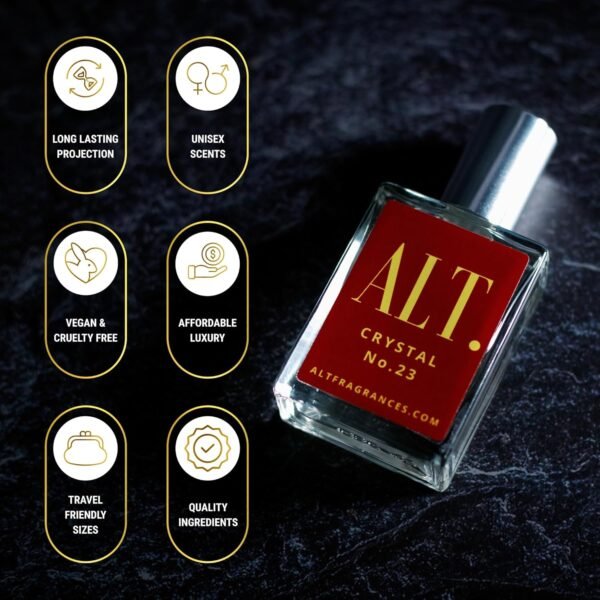 ALT. FRAGRANCES Crystal No. 23 Extrait de Parfum 100ml Inspired by Baccarat Rouge 540 - Image 3