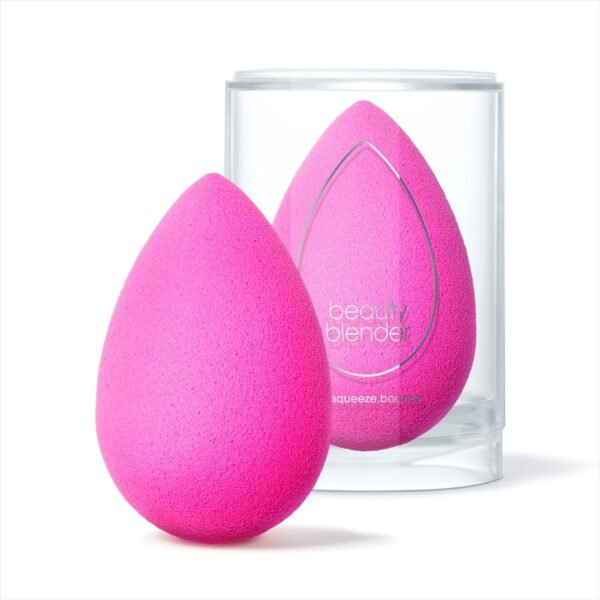 Beautyblender® | Original Pink Beauty Blender Makeup Sponge, Super-Soft Foam Easily Blends Foundations, Powders & Creams, Made in USA, Reusable, Washable, Streak Free Application, Vegan, Cruelty Free - Image 3
