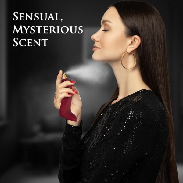 Bad Girl Velvet for Women Eau De Parfum 3.4 fl Oz- Sweet, Warm & Powdery Tone - Combination of Tonka Bean, Vanilla & Praline - Free of Paraben, Vegan & Cruelty-Free - Elegant 100ml bottle - Image 6