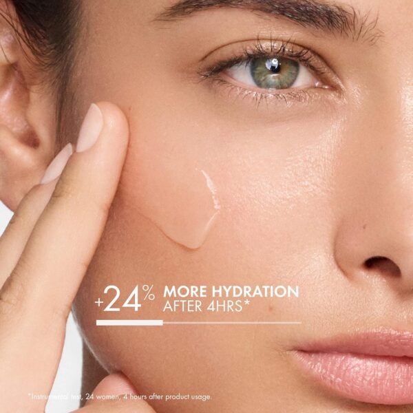 Vichy Mineral 89 Fortifying & Hydrating Daily Skin Booster, Pure Hyaluronic Acid Serum For Face, Plumps & Hydrates, Repairs Skin Barrier, Lightweight Moisturizing Gel, Fragrance Free & Oil-Free - Image 5