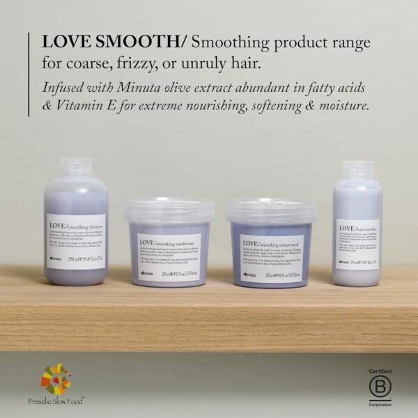 Davines LOVE Smoothing Shampoo, 8.45 fl. oz. - Image 5