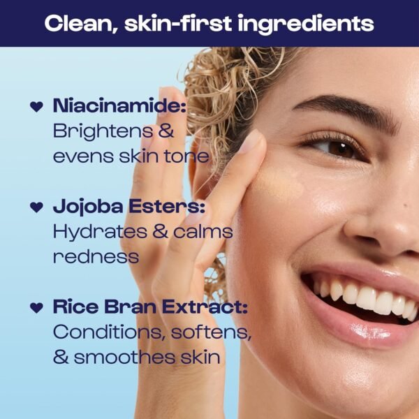 Alleyoop Sunsational Tinted Moisturizer SPF 50 for Face Broad Spectrum – 100% Mineral Face Sunscreen with Jojoba, Hydrating & Soothing Tinted Sunscreen, Vegan & Cruelty-Free (Glimmer) - Image 6