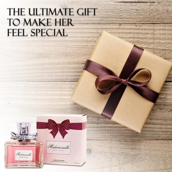 Women's Perfume Combo Set Milano Women&Mademoiselle Floral Fruity Fragrance Eau De Parfum Elegant 100ml Bottle Natural Spray Each for Daily Used - Image 7