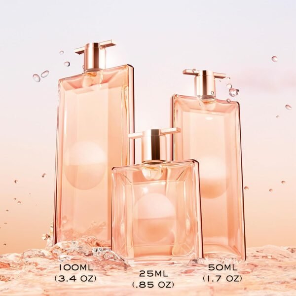 Lancôme Idôle Eau de Toilette - Fresh & Energizing Women's Perfume - Long Lasting Fragrance with Notes of Green Tea, Blooming Roses & Fresh Bergamot - Image 4