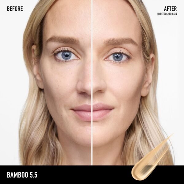 bareMinerals Complexion Rescue Tinted Moisturizer for Face with SPF 30, Vegan Tinted Mineral Sunscreen with Hyaluronic Acid, Full Size, Bamboo 5.5 - Image 3