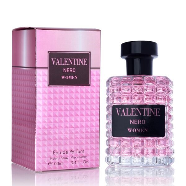 URBAN COLLECTION Valentine for Women Eau De Parfum - Amber Floral Jasmine, Bourbon Vanilla & Woods Oriental-Floral Fragrance with a Modern Twist Elegant 100ml Bottle Packed in Paper Box - Image 2