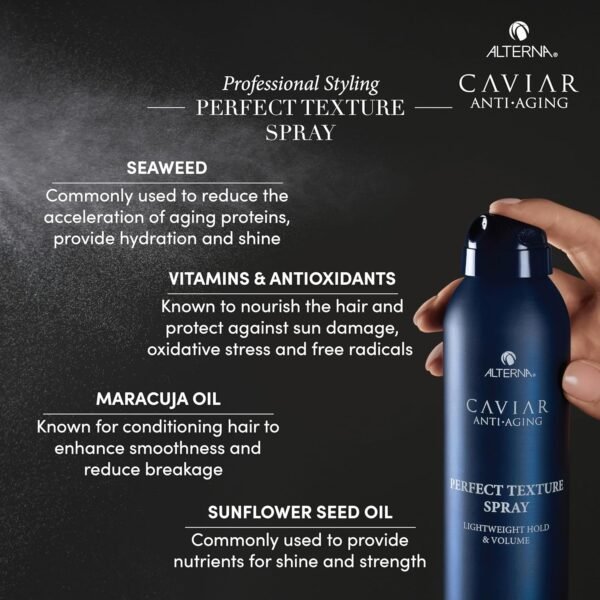 Alterna Caviar Professional Styling Perfect Texture Spray, 6.5 Ounce (Pack of 1) - Image 6