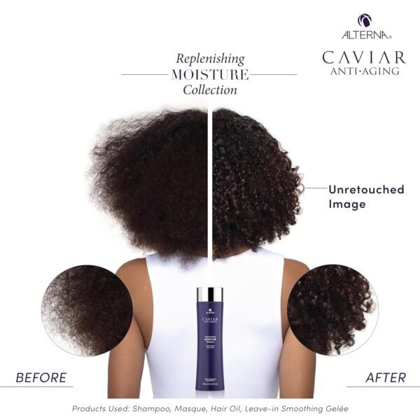 CAVIAR Anti-Aging Replenishing Moisture Shampoo | For Dry, Brittle Hair | Protects, Restores & Hydrates | Sulfate Free - Image 8