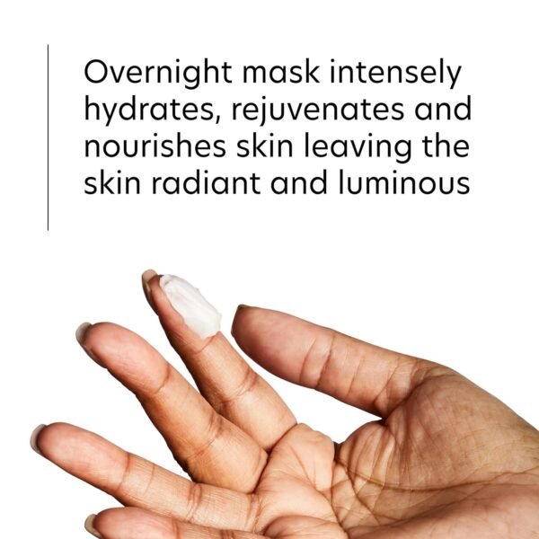 PCA SKIN Overnight Face Mask, Hyaluronic Acid Overnight Mask, Brightening Face Mask Rejuvenates and Hydrates Skin Overnight, Helps Boost Skin Radiance and Luminosity, Anti Aging Face Mask, 1.8 oz Jar - Image 4