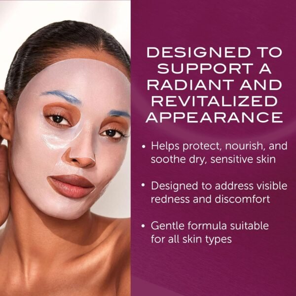 111SKIN Y Theorem Bio Cellulose Facial Mask for All Skin Types, Hydrating Face Mask with NAC Y2, Ectoin & Centella Asiatica, Enhances Skin Elasticity, Skincare Sheet Masks for Self Care, 5x 0.78 fl oz - Image 5