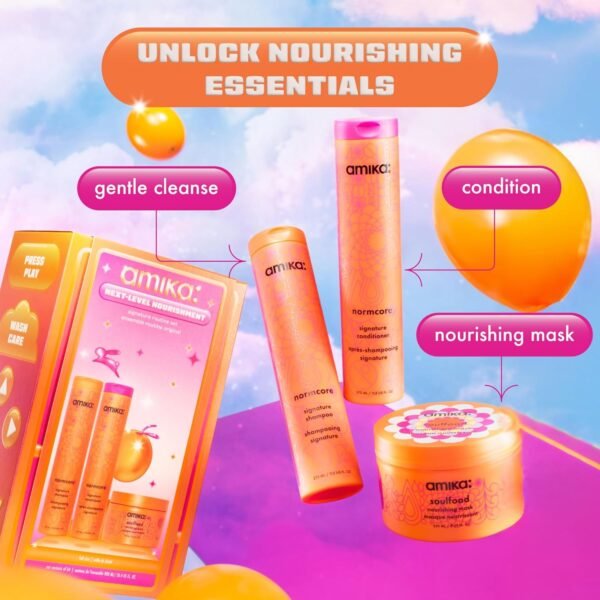 amika next-level nourishment signature routine set - Image 3