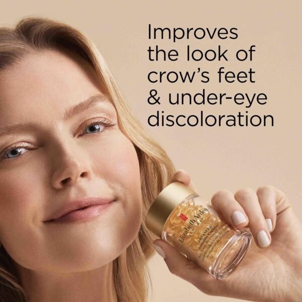 Elizabeth Arden Advanced Ceramide Eye Serum Capsules, Anti-Aging Skincare for Wrinkles & Crow's Feet, Fragrance-Free Hydrating Formula for Brighter, Firmer Skin, 60 Count - Image 5