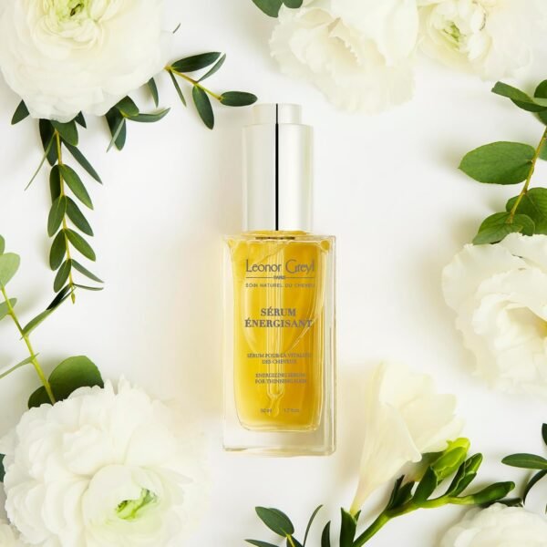 Energizing Natural Hair Growth Serum | Serum Energisant by Leonor Greyl | 99% Natural Ingredients, Rosemary and Tumeric, Vegan. 1.7 oz. Made in France. - Image 3