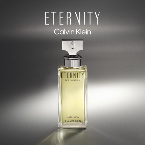 Calvin Klein Eternity Eau de Parfum – Floral Women's Perfume – With Notes of Bergamot, White Lily, White Rose, Sandalwood & Amber – Long Lasting Fragrance - Image 4