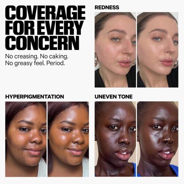 Milk Makeup Hydro Grip Hydrating Gel Skin Tint with Hyaluronic Acid – Buildable Light Coverage for Up to 12 Hours w/Dewy Finish – Non-Comedogenic - Image 6