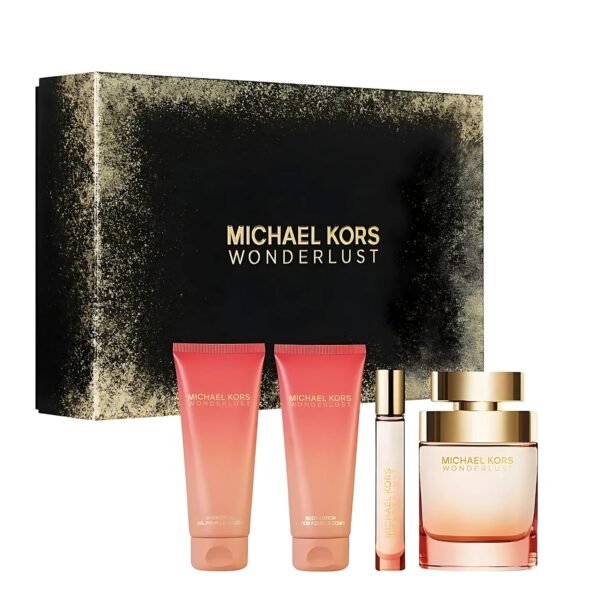 Michael Kors Wonderlust Perfume for Women 4 Piece Gift Set - Image 2