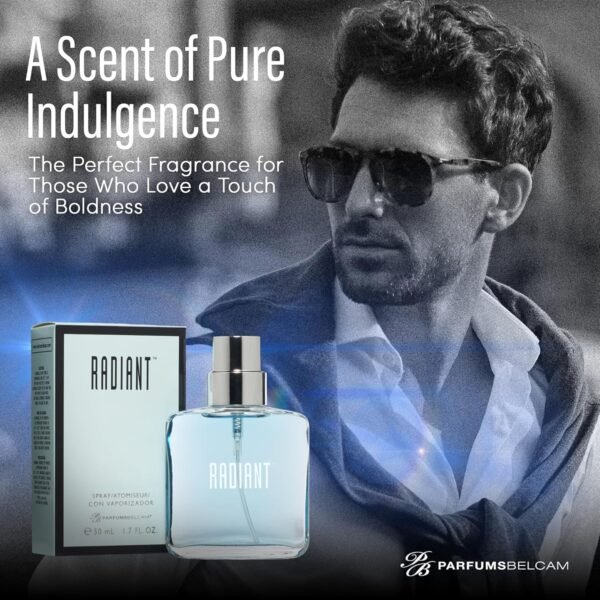 PB ParfumsBelcam Radiant Eau de Toilette Spray, Our version of a Designer. 1.7 Fl Oz - Image 7