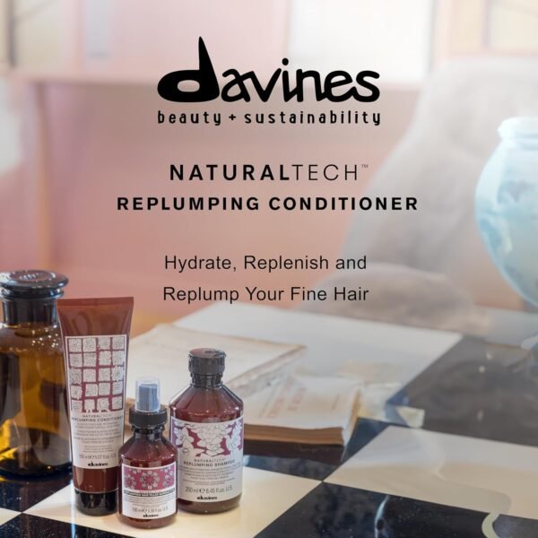 Davines Naturaltech REPLUMPING Conditioner, Renew Elasticity While Replenishing, Moisturizing And Detangling, 5.07 fl. oz. - Image 3