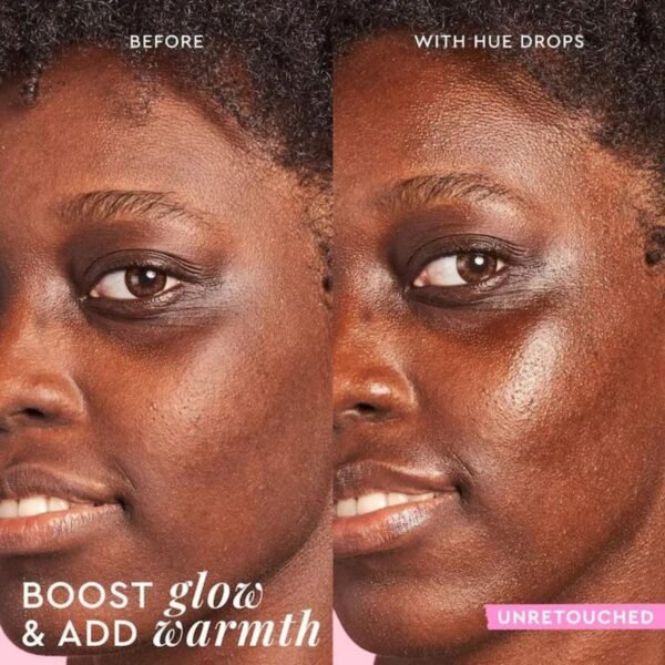 Glow Recipe Hue Drops Tinted Face Serum - Bronzing Drops to Brighten & Hydrate - Skincare Makeup Primer & Liquid Highlighter to Blur Pores for a Radiant, Even Skin Tone - Sunglow (40ml) - Image 9
