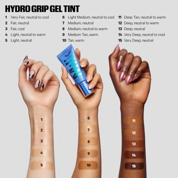 Milk Makeup Hydro Grip Hydrating Gel Skin Tint with Hyaluronic Acid – Buildable Light Coverage for Up to 12 Hours w/Dewy Finish – Non-Comedogenic - Image 7