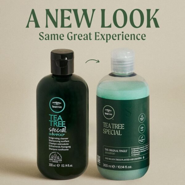 Tea Tree Special Shampoo, Deep Cleans, Refreshes Scalp, For All Hair Types, Especially Oily Hair - Image 3