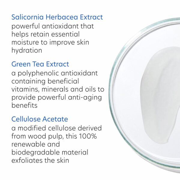 PCA SKIN Daily Face Exfoliant Cleanser, Moisturizing Face Wash, Gently Cleanses Dirt, Debris, and Other Impurities From Skin, Facial Cleanser Made with Renewable Exfoliants, 7.0 oz Bottle - Image 6